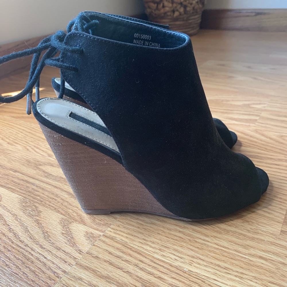 Peep Toe Wedges